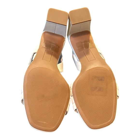 Caslon  Ivory Block Heel Sandals Size 9 | New Without Tag - Picture 11 of 11